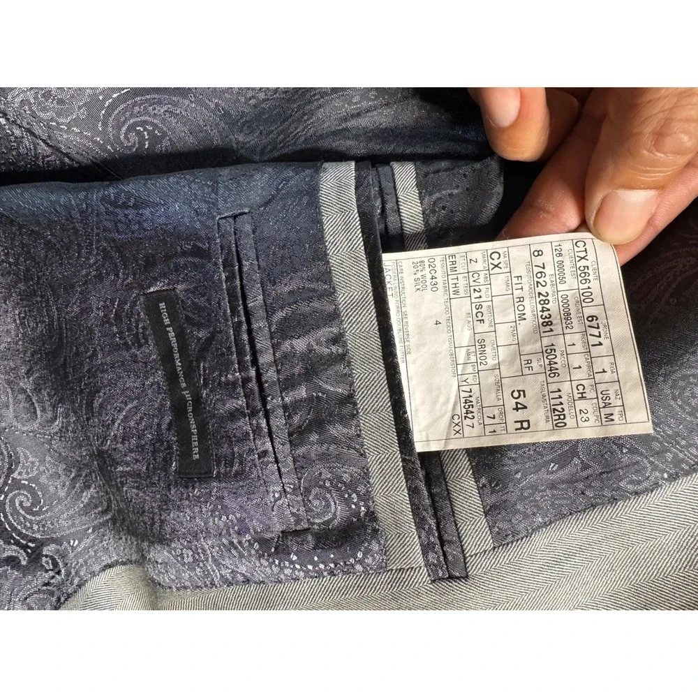 Ermenegildo Zegna commanding presence